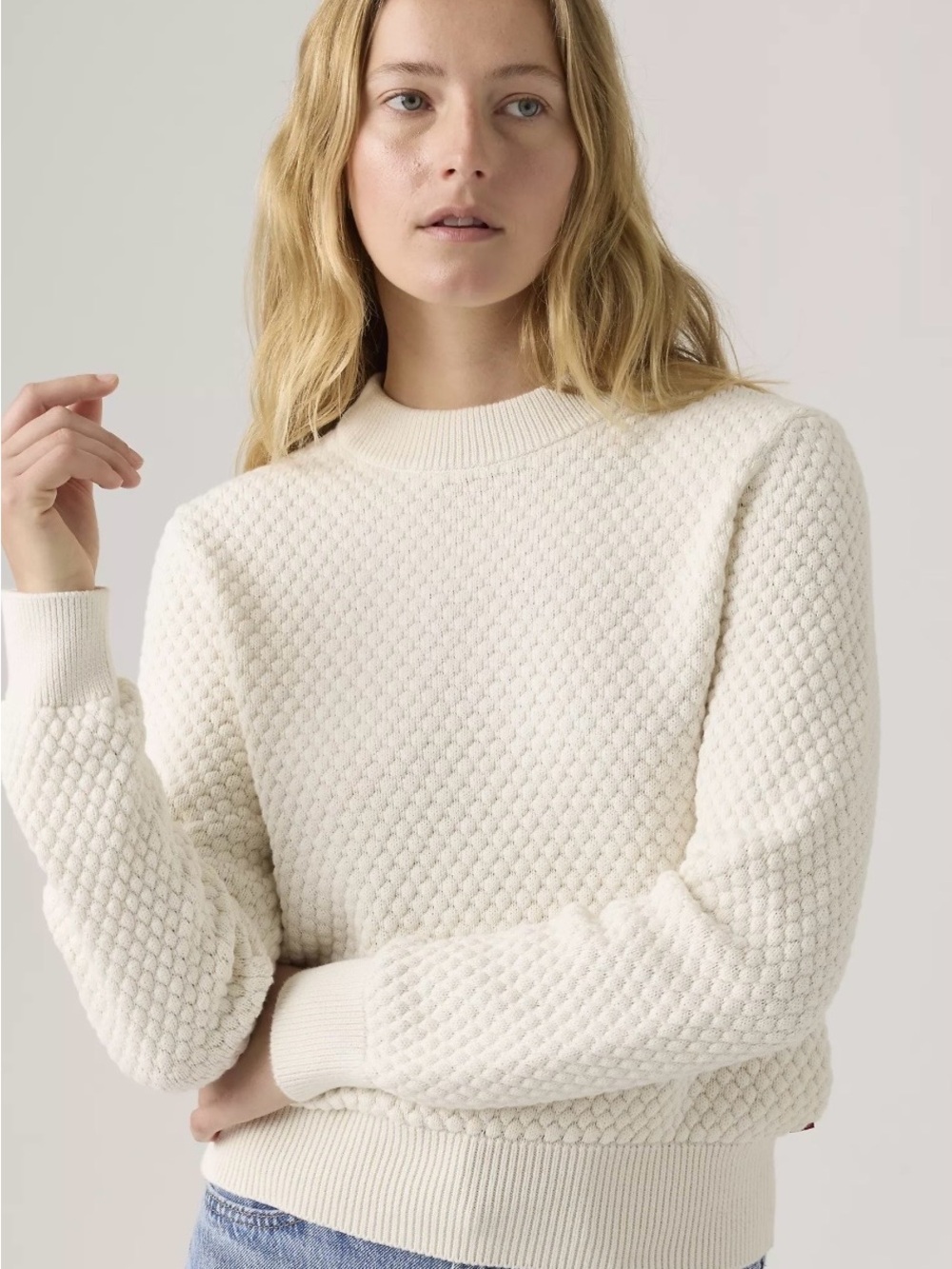 Levi's Snowflake Crewneck Pullover